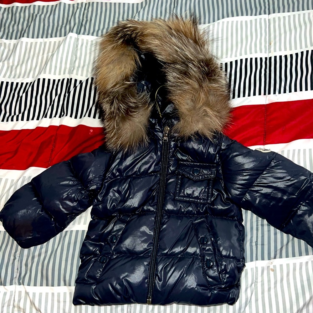 Moncler coat Size 12-18 months